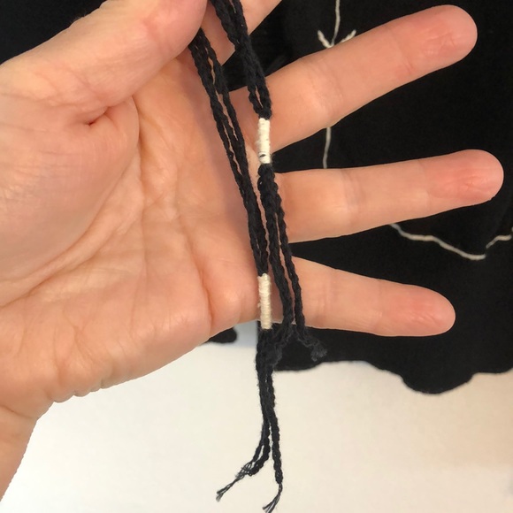 Label + Thread size M black light weight cardigan sweater layer work fall winter - Picture 4 of 13